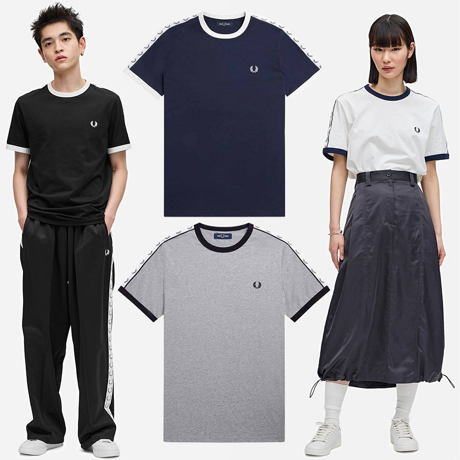 フレッドペリー Tシャツ メンズ フレッドペリー Fredperry Tシャツ M4620 Taped Ringer T-Shirt Fred Perry フレッド ペリー テープドリンガー メンズ レディース 男女兼用