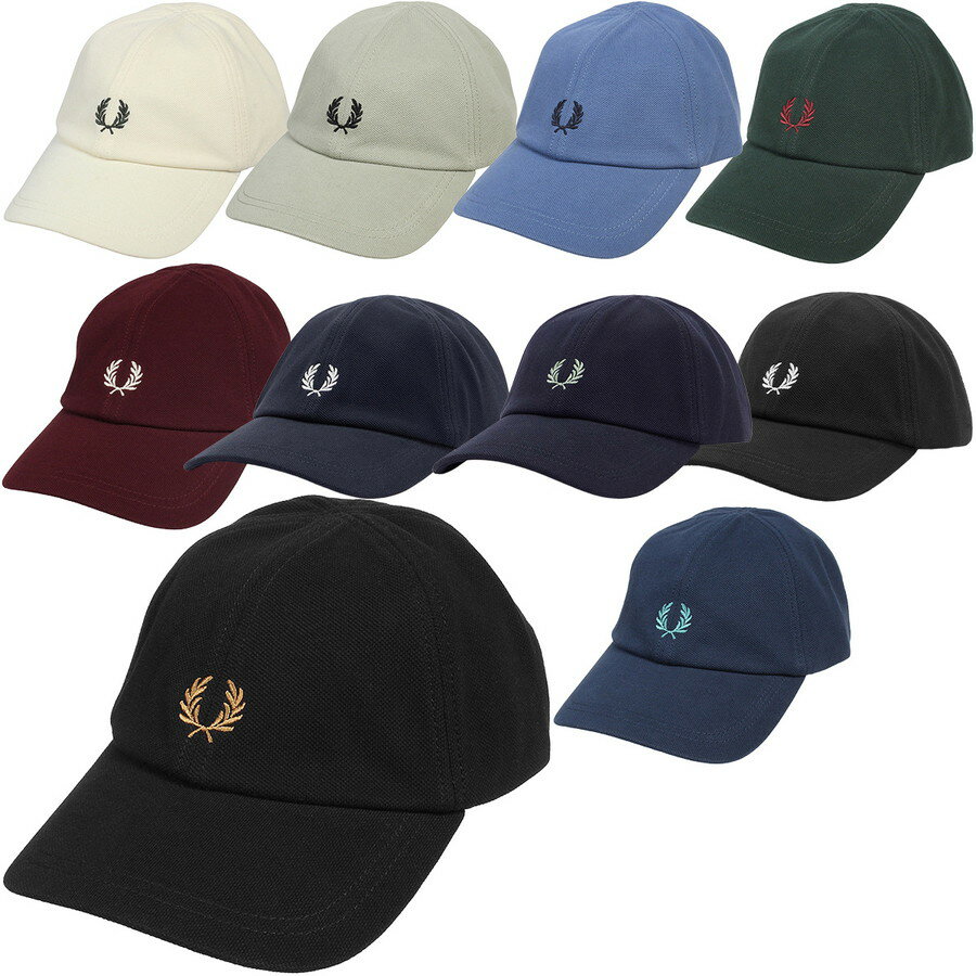 フレッドペリー 帽子 キャップ Pique Classic Cap ピケクラシックキャップ HW2295 Fredperry スポーツキャップ メンズ レディー...