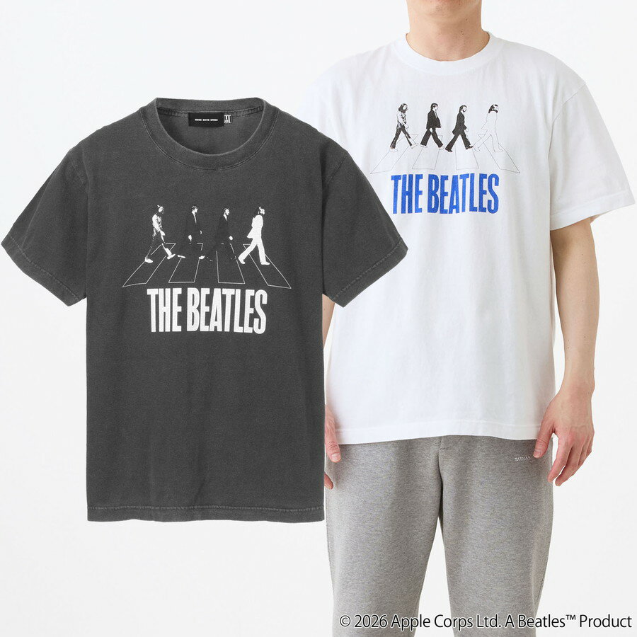 グッドロックスピード Tシャツ ザ ビートルズ The Beatles 26BTL002W Goodrockspeed 半袖Tシャツ クルーネック 半袖 カットソー メンズ レディース ユニセックス 父の日 ギフト プレゼント（楽天・GLOBER）