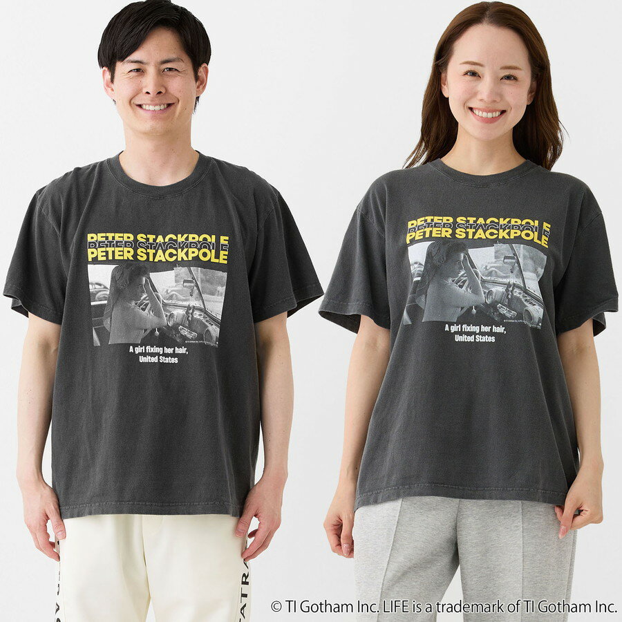 Rakuten - グッドロックスピード Tシャツ ライフ Life 26LFE010W Goodrockspeed 半袖Tシャツ クルーネック 半袖 カットソー メンズ レディース ユニセックス 父の日 ギフト プレゼント
