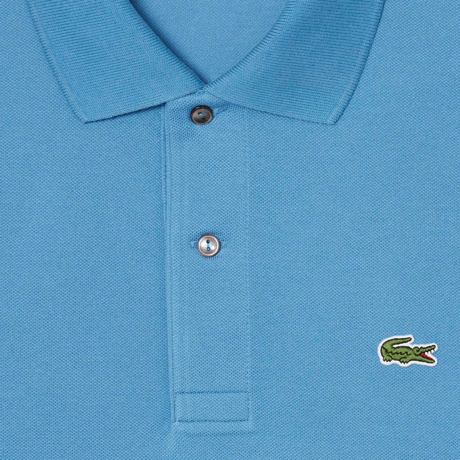 LACOSTE ポロシャツ CLASSIC FIT 総柄 ブルー 楽天市場】ポロシャツ ラコステ（カラーブルー）（メンズファッション