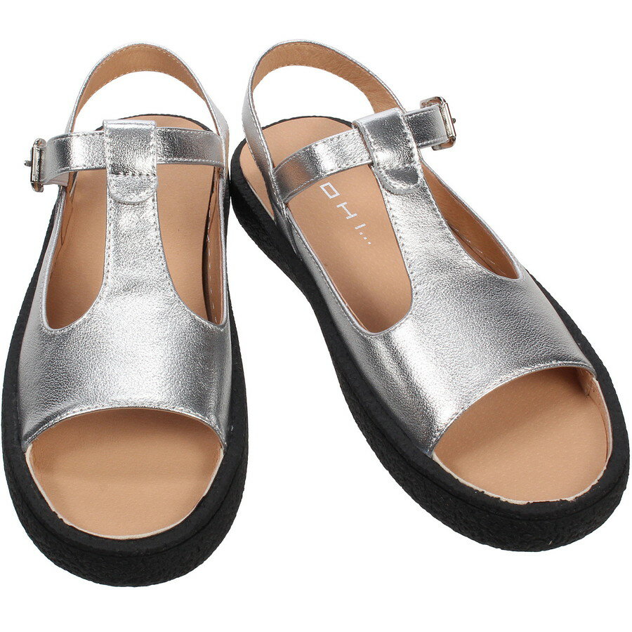 Rakuten - モヒ レディース ストラップサンダル プラタ Mohi Strap Sandals Plata 2-8029-1-CE ストラップ サンダル シルバー
