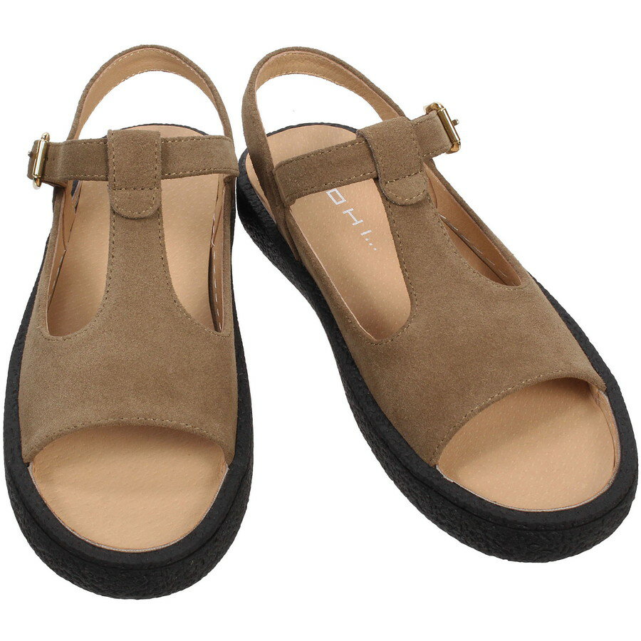 Rakuten - モヒ レディース ストラップサンダル ビジョン Mohi Strap Sandals Vision 2-8029-1-AF ストラップ サンダル モカ ブラウン