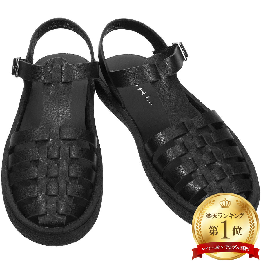 モヒ レディース グルカサンダル ネグロ Mohi Gurkha Sandals Negro 2-609-1-SE ストラップ グルカ サンダル ブラック