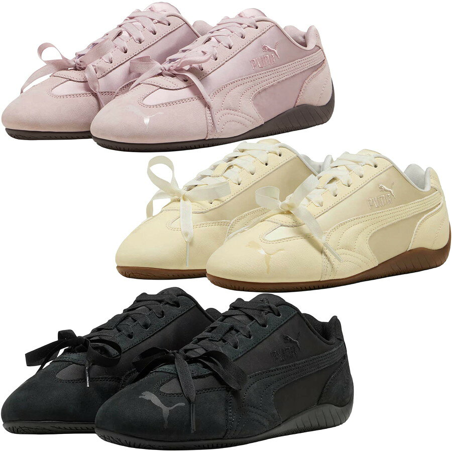 プーマ スピードキャット エトワール SpeedCat Etoile リボン ドライビングシューズ スニーカー 407673 レザー Puma レディース