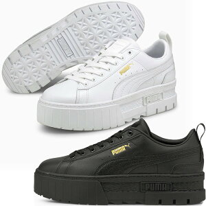 プーマ スニーカー メイズ クラシック ウィメンズ Puma Mayze Classic Womens レディース 384209 384209_01 Puma White 384209_02 Puma Black ローカット 厚底 厚底ソール