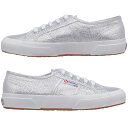 スペルガ キャンバススニーカー LAMEW Grey Silver ラメ グレイシルバー Superga レディース キャンバス スニーカー ギフト プレゼント 2