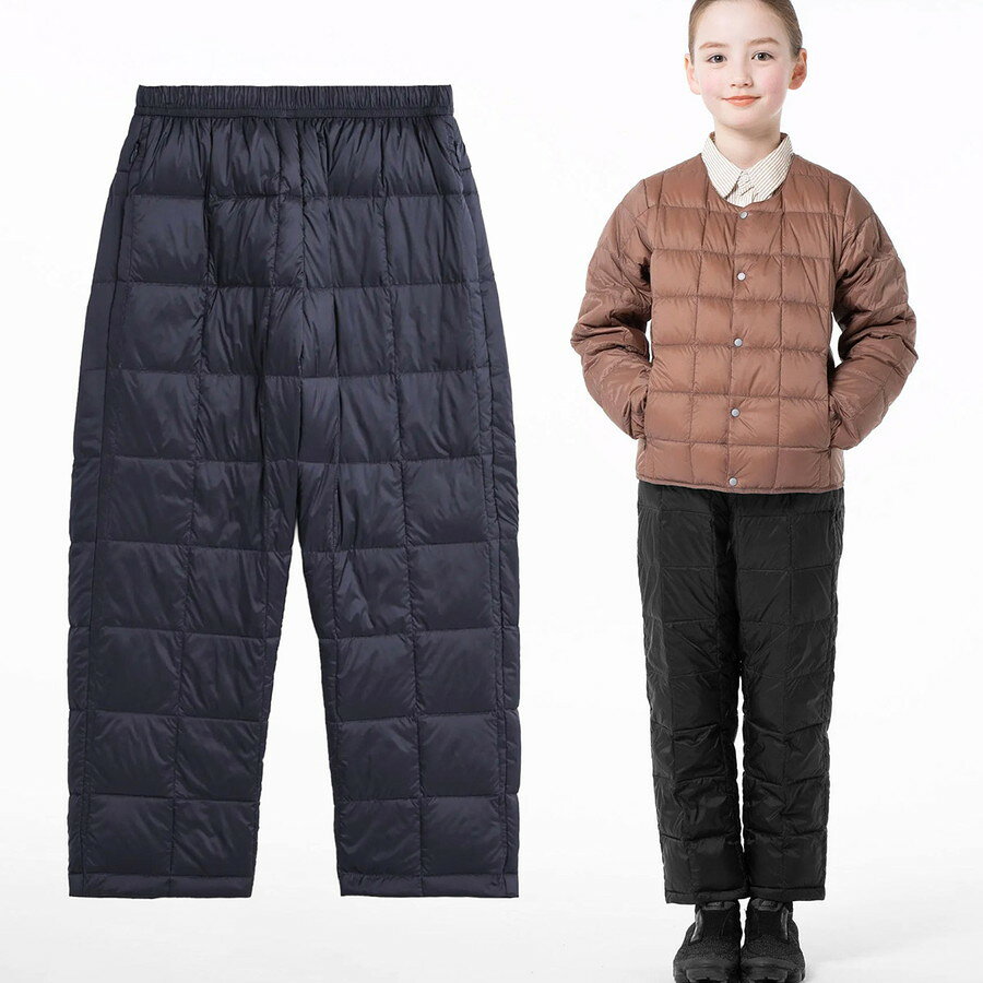 タイオン キッズ ベーシックダウンパンツ Taion K131RS Kids Basic Down Pants キッズ ダウン パンツ