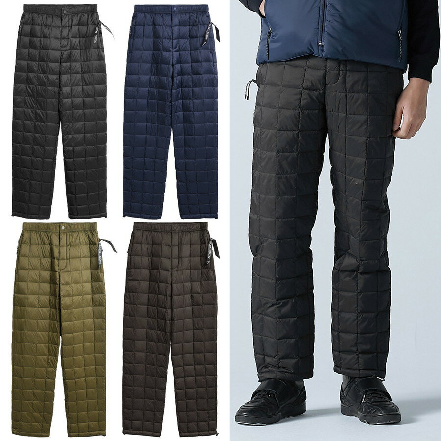 タイオン ダウンパンツ 1301Mtp Taion マウンテン ダウン パンツ Mountain Down Pants メンズ