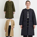 トラディショナル ウェザーウェア レディース アークリー ロング Arkley Long キルティングコート L232APQCO0098AA Traditional Weatherwear ノーカラー 襟なし キルティング コート