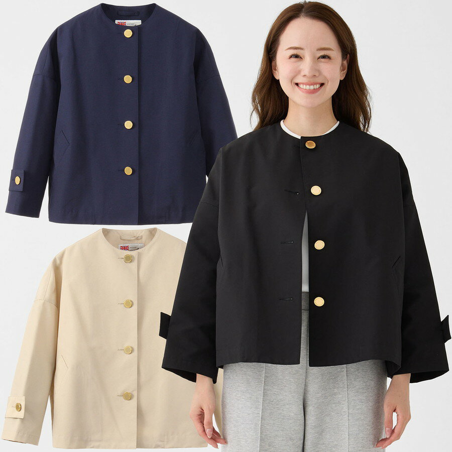 Rakuten - トラディショナルウェザーウェア レディース コート マールトンノーカラーショート Malton No Collar Short L261KGFCO0466RO Traditional Weatherwear ノーカラー ジャケット