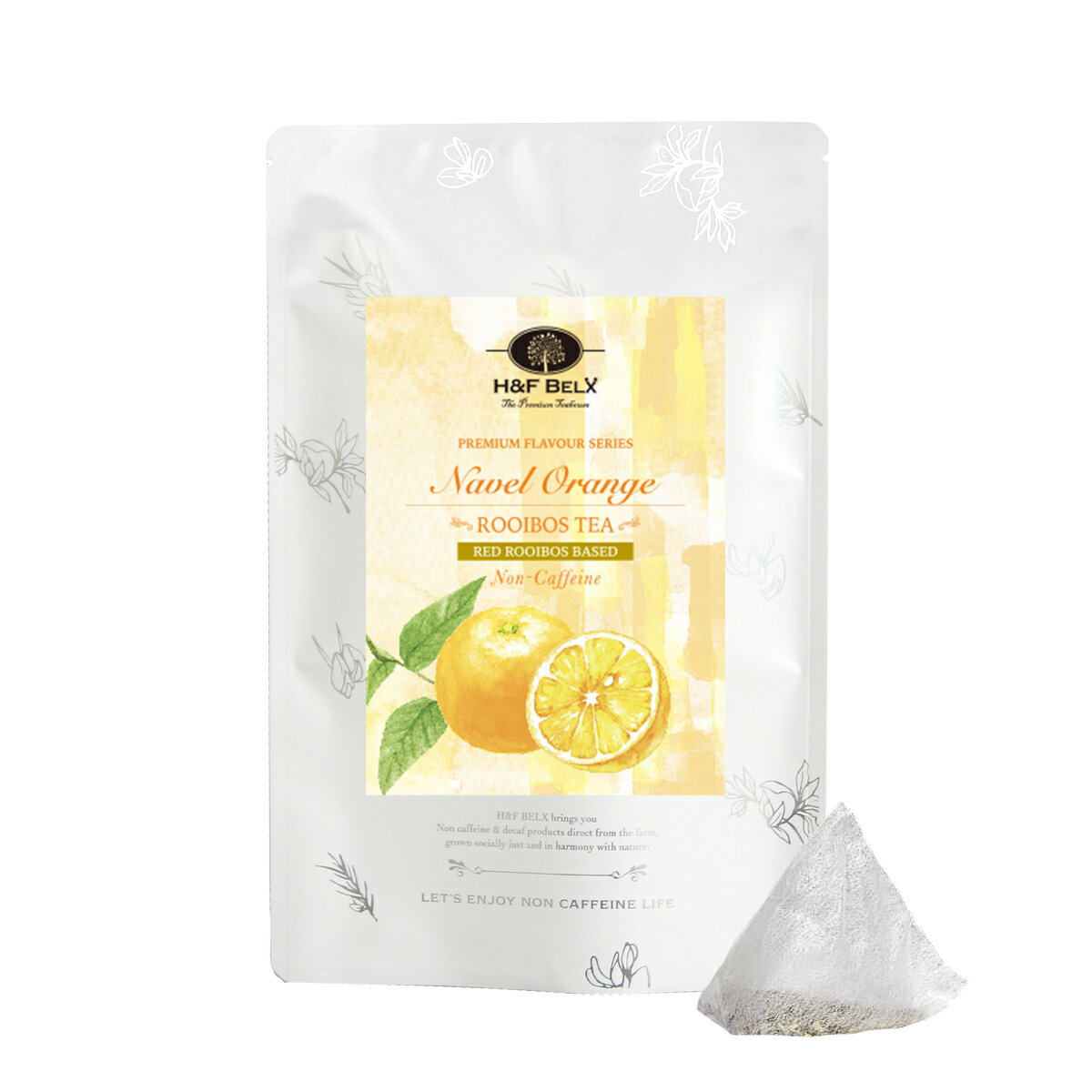 ネーブルオレンジルイボスティー 2.5g×30包大容量 水出し ルイボスティー 発酵 フレーバー ハーブ ティー バッグ お茶 健康 美容 ノンカフェイン 温活...