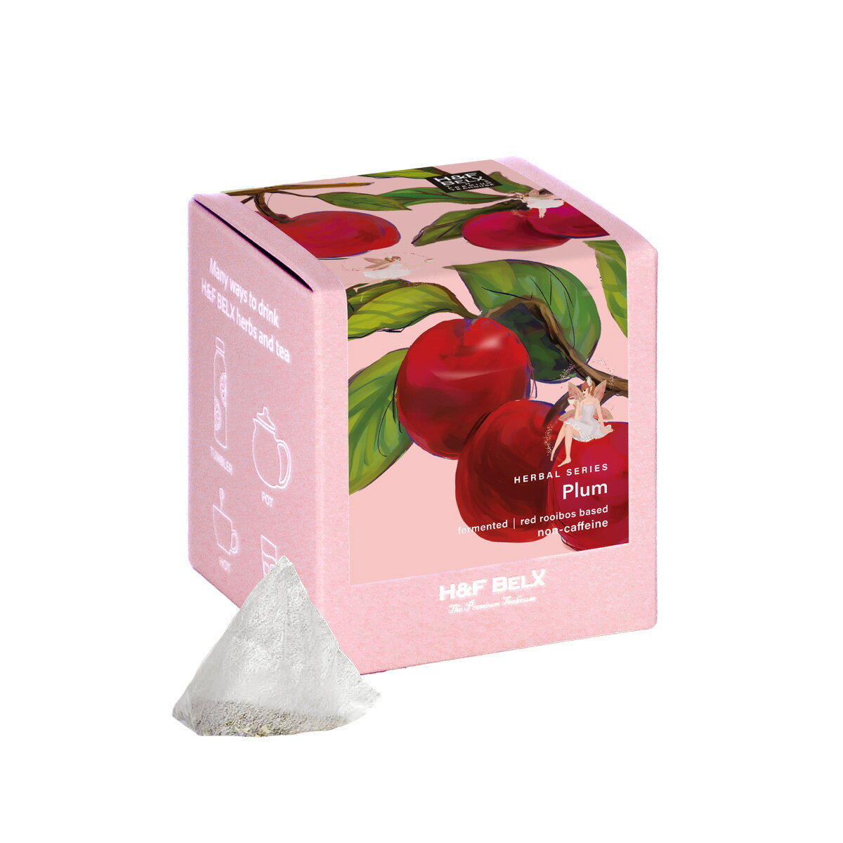 ［CUBE］プラムルイボスティー 1.5g×20包大容量 水出し ルイボスティー ルイボス茶 フレーバーティー ..