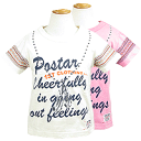 POSTAR フェザーチークTシャツ【RCP】