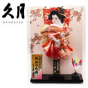 【楽天出店23周年 感謝価格!】久月作 7号振袖羽子板 玲奈 額型アクリルケース入り 正月飾り/女の子/女子/お祝い/節句/コンパクト/7号