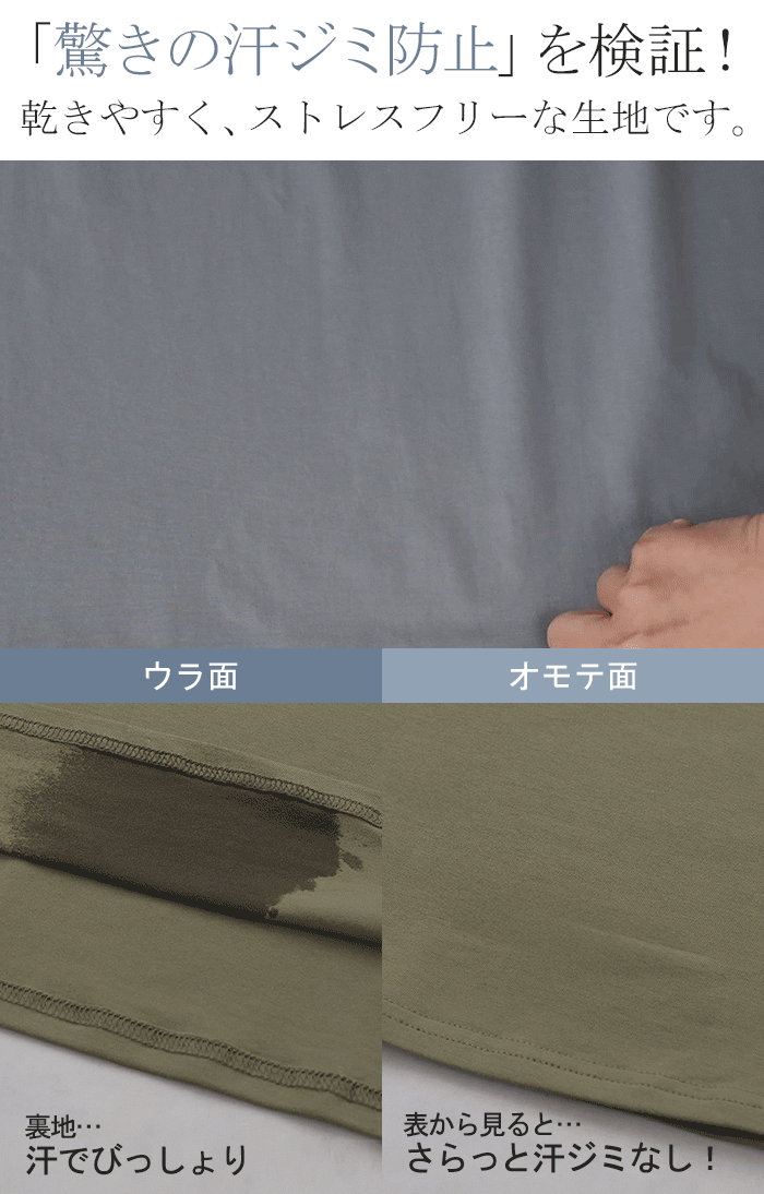 ワンピース ロゴ 汗染み 防止 UV 接触冷感 ロング Tシャツ ワンピ レディース 汗ジ...