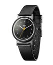 【9/4~5限定 ポイント5倍】正規品 BRAUN ブラウン 腕時計 メンズ レディース AW10 復刻モデル ブラック レザーベルト