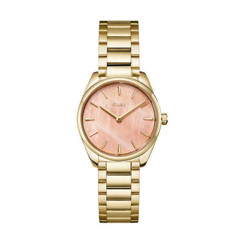 正規品 CLUSE クルース 腕時計 レディース Feroce Mini フェローチェミニ アプリコット マザーオブパー..