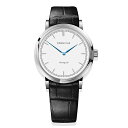 正規品 CORNICHE コーニッシュ 腕時計 メンズ レディース Heritage 36mm ヘリテージ シルバー ホワイトセラミックダイヤル ブラックレザー...