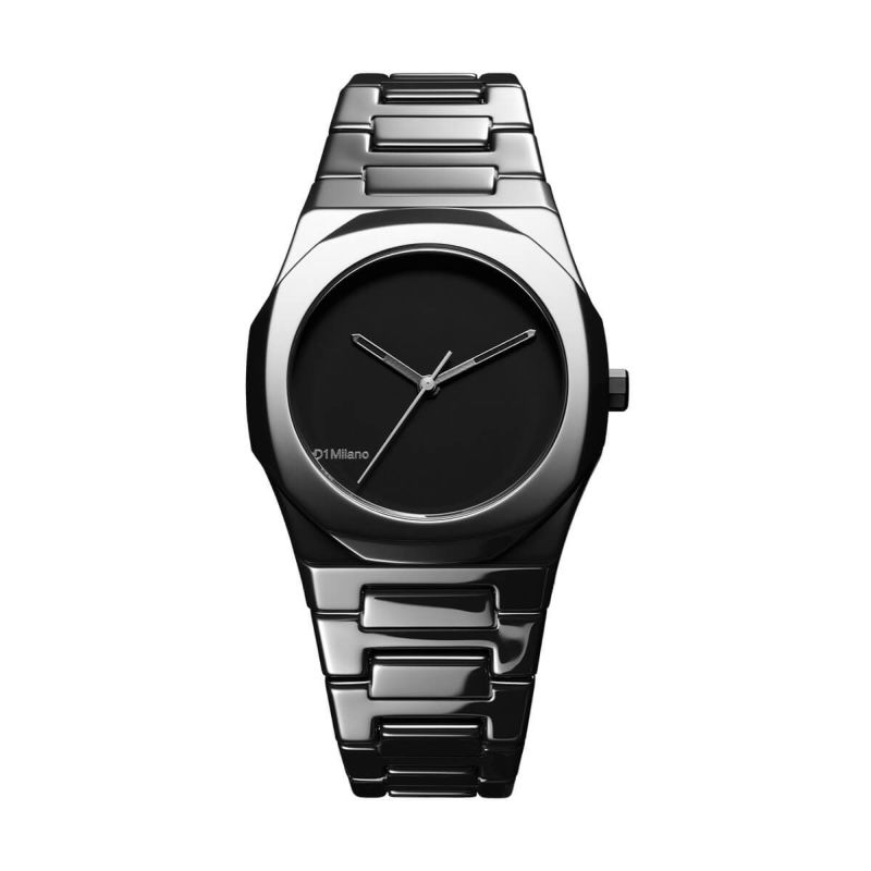 正規品 D1 MILANO ディーワンミラノ 腕時計 メンズ レディース CERAMICA セラミカ ピュアブラック セラミックブレスレット cebu01