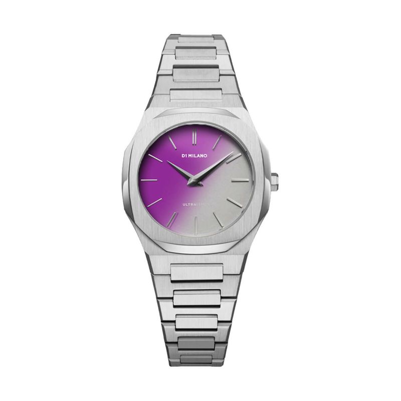 正規品 D1 MILANO ディーワンミラノ 腕時計 レディース ULTRA THIN ウルトラシン ソーラーシンク シルバーブレスレット utbl36