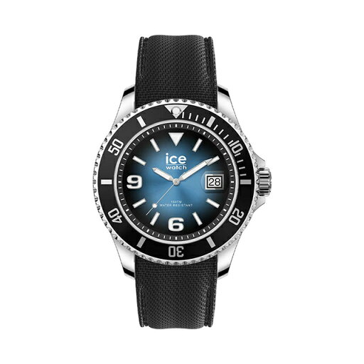 【9/4~5限定クーポン発行中】正規品 ICE-WATCH アイスウォッチ 腕時計 防水 メンズ レディース ICE steel スチール ディープブルー シルバー ブラック シリコンラバーベルト ラージ Lサイズ 020342 【9/4~5限定クーポン発行中】正規品 ICE-WATCH アイスウォッチ 腕時計 防水 メンズ レディース ICE steel スチール ディープブルー シルバー ブラック シリコンラバーベルト ラージ Lサイズ 020342