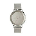 【正規品/最短即日発送】クローン 腕時計 メンズ レディース CONNECTION SLIM SOLAR STYLE 38mm コネクション rラター シルバーメッシュベルト ソーラー式 klon-bwatch-s3cl-sm-38