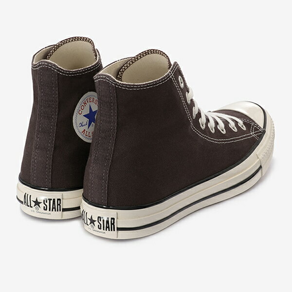 【ビンテージ仕様】コンバース オールスター US オリジネーター カラーズ ハイカット エボニー ブラックCONVERSE ALL STAR US COLORS HI EBONY BLACK U.S. ORIGINATOR CTこげ茶 黒 レディース メンズ スニーカー チャックテイラー ブラウン【2020春夏新作】