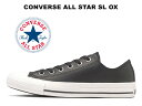 コンバース オールスター シンセティックレザー ローカット ブラック 黒 CONVERSE ALL STAR SL OX BLACK SYNTHETIC LEATHER レディース メンズ スニーカー 31309100