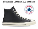 y2024tĐVzRo[X U[ I[X^[ A[ nCJbg ubN  fB[X Y Xj[J[ CONVERSE LEATHER ALL STAR (R) HI BLACK