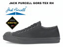 作り小さめ【残り23.0 23.5センチ】コンバース ジャックパーセル ゴアテックス ブラックモノクローム 黒 CONVERSE JACK PURCELL GORE-TEX RH BLACK MONOCHROME レディース メンズ スニーカー 防水 透湿 雨【2022秋冬新作】