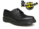 ドクターマーチン 3ホール 1461 モノ オールブラック メンズ レディース ギブソン ブーツ Dr.Martens 3EYE 1461 MONOBLACK 【国内正規品】