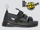 【国内正規品】ドクターマーチン ペアソン サンダル ブラック 黒 Dr.Martens PEARSON BLACK SANDAL ピアソン レディース メンズ ユニセックスモデル カジュアル