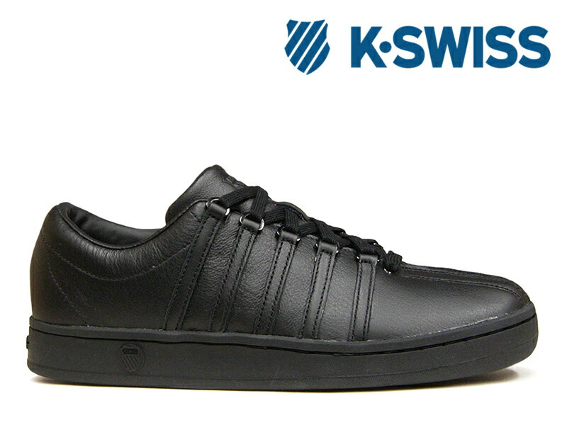 【再入荷 】ケースイス クラシック 88 スニーカー レザー ブラック K-SWISS CLASSIC 88 LOW B