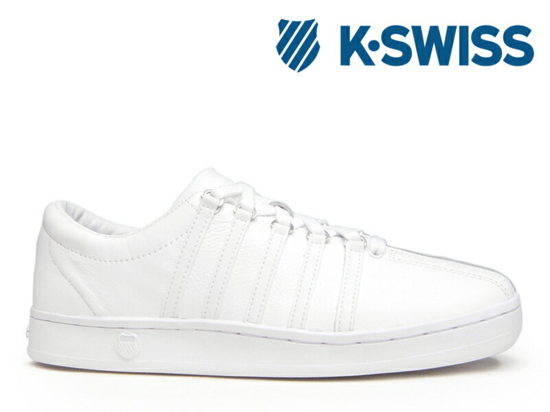 ケースイス クラシック 88 スニーカー レザー ホワイト K-SWISS CLASSIC 88 LOW WHITE/WHITE 白 ローカット メンズ オールホワイト テニス シューズ 36022480