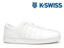 【11/21再入荷 】ケースイス クラシック 88 スニーカー レザー ホワイト K-SWISS CLASSIC 88 LOW WHITE/WHITE 白 ロー