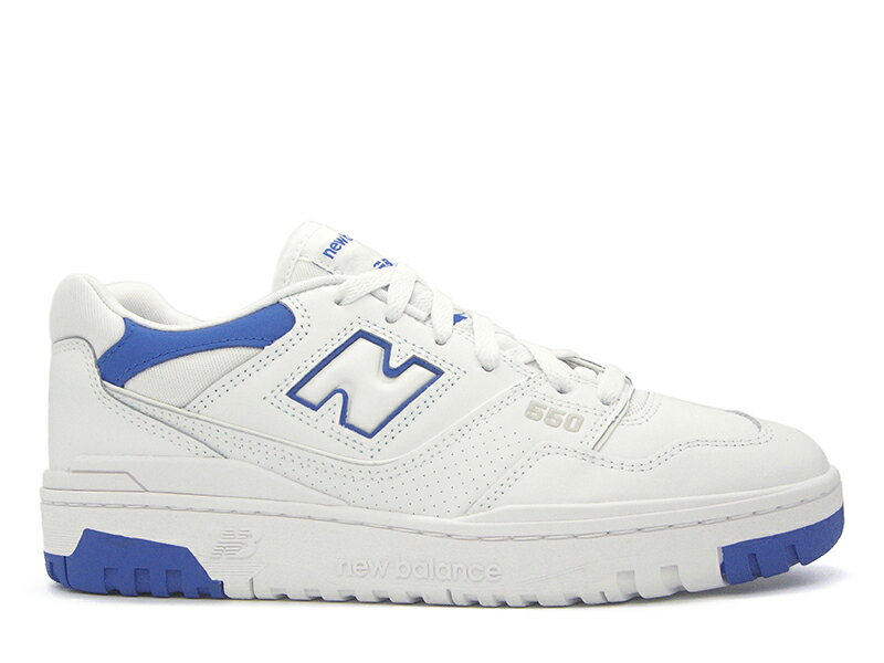  NEW BALANCE BB550 SWC WHITE BLUE 白 青 ニューバランス 550 ホワイト/ブルー レディース メンズ クラシック バスケットボール シューズ 復刻 ヴィンテージ レトロ プレミアム