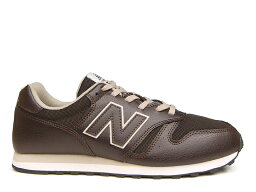 ニューバランス レザースニーカー （メンズ） 【残り23.0センチのみ】 NEW BALANCE ML373 BRN 2E【国内正規品】 ニューバランス レディース メンズ ブラウン レザー メッシュ スニーカー 茶色【2019秋冬新作】