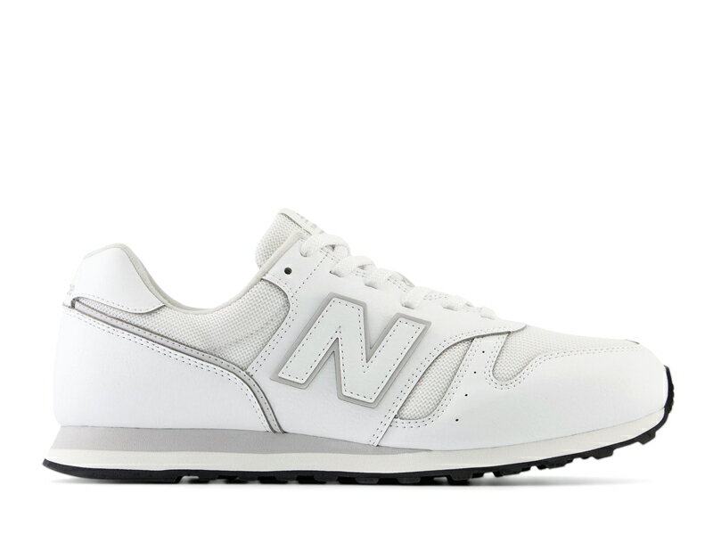 ニューバランス レザースニーカー メンズ 【2024春夏新作】NEW BALANCE ML373 PJ2 WHITE 2E ニューバランス 373 ホワイト 白 シンセティックレザー スニーカー レディース メンズ 574996【国内正規品】