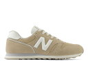ニューバランス 373 ベージュ/ホワイト レディース メンズ スニーカー Dワイズ ユニセックス スエード メッシュ NEW BALANCE ML373 QN2 BEIGE