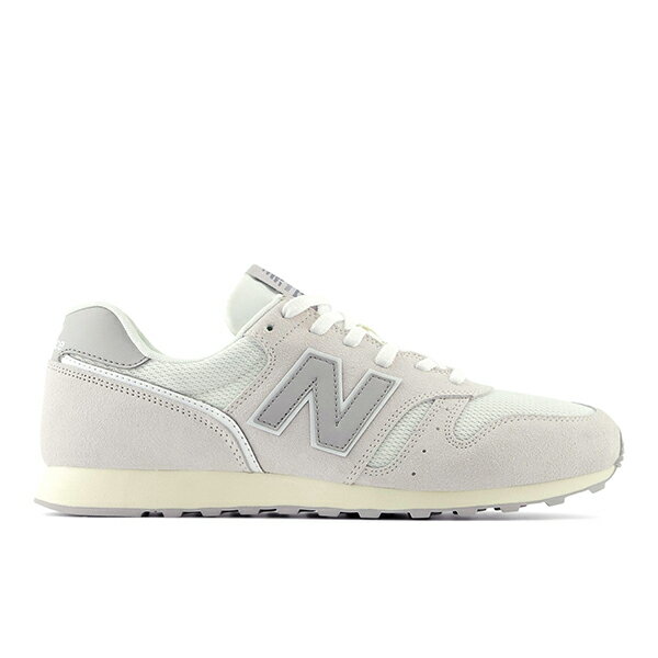 楽天hi-fine【2024春夏新作】NEW BALANCE ML373 TJ2 LIGHT GRAY ニューバランス 373 ホワイト/ライトグレー 白 灰色 スエード メッシュ スニーカー レディース メンズ 574996【国内正規品】