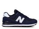 残り27.5 28.0センチ【2021春夏新作】NEW BALANCE ML574 EN2 NAVY ESSENTIAL PACKニューバランス 574 ダークネイビー/ホワイト 紺白 レディース メンズ スニーカー スエード メッシュ エッセンシャルパック【国内正規品】