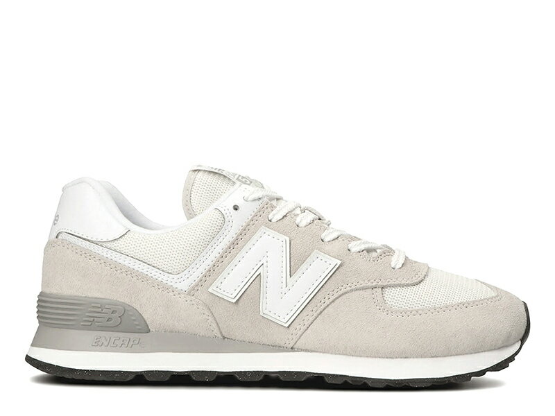 楽天hi-fine【5/12再入荷】 ニューバランス スニーカー 574 オフホワイト 白 レディース メンズ NEW BALANCE ML574 EVW OFF WHITE スエード メッシュ【国内正規品】