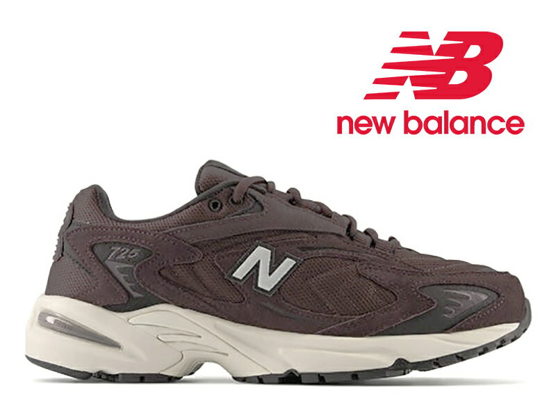 残り23.5 24.0センチ 【2023春夏新作】ニューバランス 725 ダークブラウン 茶色 レディース スニーカー NEW BALANCE ML725 X BROWN ユニセックスモデル ランニングシューズ 530408 国内正規品のサムネイル