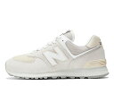 残り26.5 27.0 29.0センチ ニューバランス スニーカー 574 オフホワイト 白 レディース メンズ NEW BALANCE U574 FOG OFF WHITE スエード メッシュ