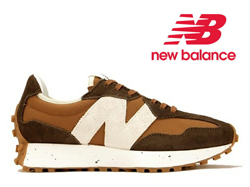 ニューバランス 327 【2023春夏新作】NEW BALANCE WS327 SL BROWN 【国内正規品】ブラウン 茶色 レディース スニーカー