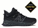 【2023秋冬新作】NEW BALANCE WOMEN 039 S FRESH FOAM GAROE MID-CUT GTX B1 BLACK GORE-TEX ニューバランス ゴアテックス レディース スニーカー フレッシュフォーム ガロ ブラック Dワイズ 透湿 防水トレイルランニング シューズ アウトドアブーツ