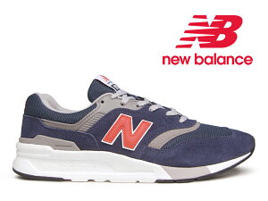 残りメンズのみ NEW BALANCE CM997H AY NAVY/REDニューバランス スニーカー ネイビー/レッド メンズ 紺 赤 997 996 574【2020春夏新作】【国内正規品】