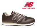 ニューバランス 【残り23.0センチのみ】 NEW BALANCE ML373 BRN 2E【国内正規品】 ニューバランス レディース メンズ ブラウン レザー メッシュ スニーカー 茶色【2019秋冬新作】