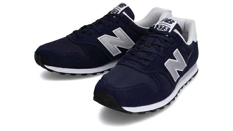 ニューバランス レディース メンズ スニーカー ネイビー 紺 銀 373 996-574 【国内正規品】NEW BALANCE ML373 KN2 NAVY ランニング ウォーキング シューズ 靴【2021春夏 新作】